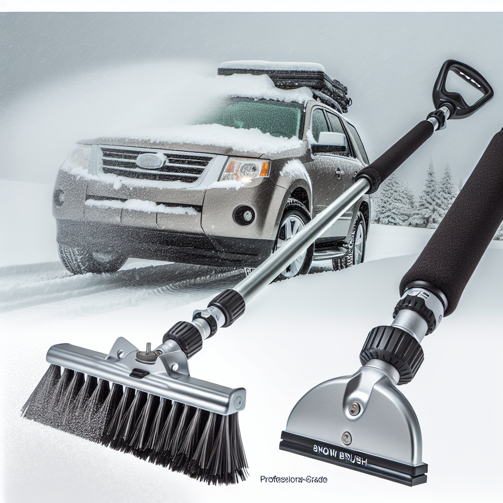 Retractable Snow Brush 42-inch