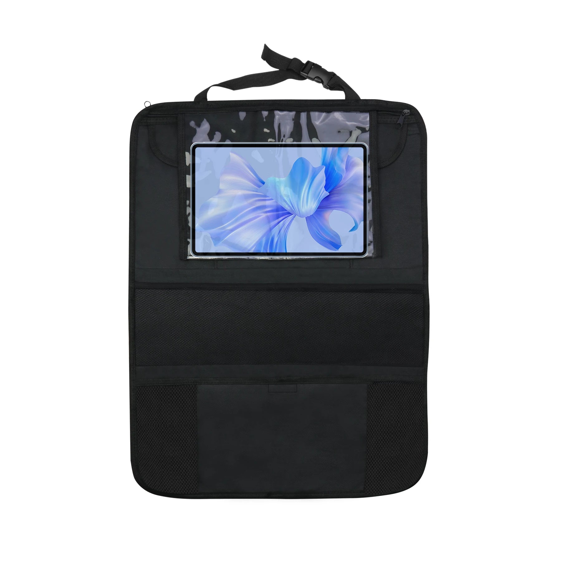 Car Back Multi Pocket Storage Bag with Tablet Holder Protector for Kids Car Seat Organizer Multifunctional Oxford Bag